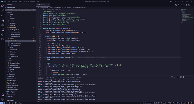 a screenshot of visual studio code